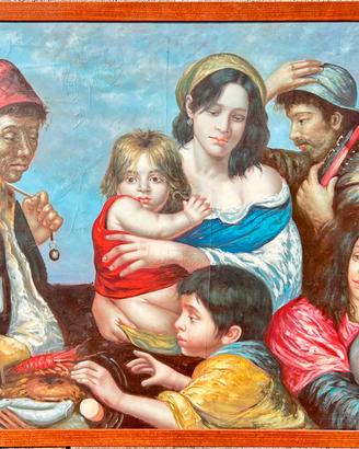 Quadro olio su tela