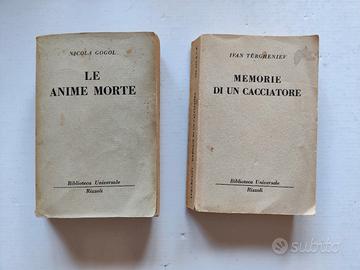 Turgheniev Gogol  BUR due libri
