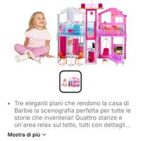 Casa Barbie a tre piani