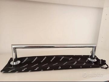 Portasciugamani acciaio lucido 