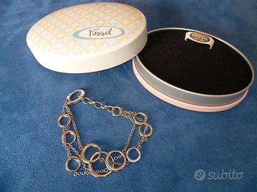 Bracciale Fossil multifilo nuovo