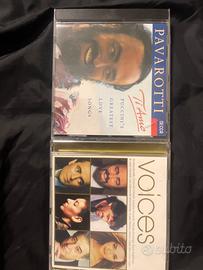 Lotto 2 CD: Luciano Pavarotti “Ti Amo” + Voices (C