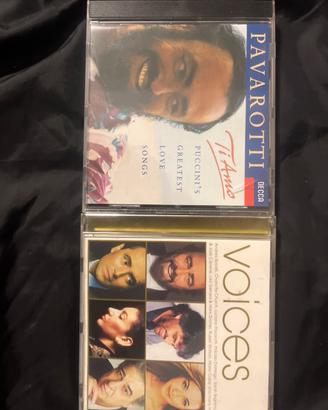 Lotto 2 CD: Luciano Pavarotti “Ti Amo” + Voices (C