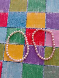bracciale di perle 