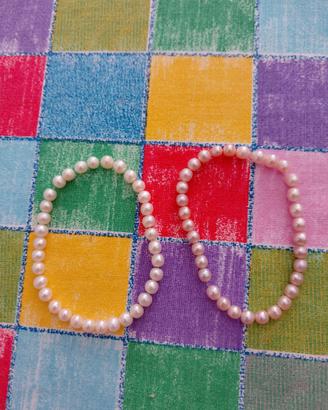 bracciale di perle 