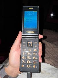 Telefono conchiglia TKEXUN doppia SIM funzionante