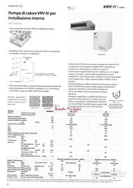 Pompa di calore Daikin VRV IV caldo freddo 16 KW