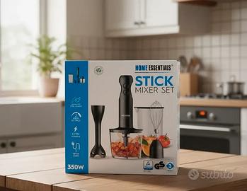 Set Frullatore a Immersione 3 in 1