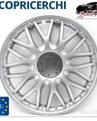 Copricerchi da 13 Pollici Coppette Sportive Silver