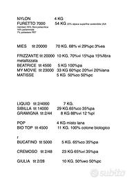 filato per maglieria