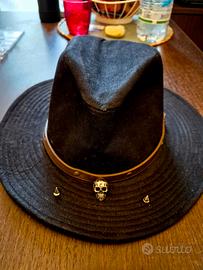 Cappello Fedora Uomo - L Nero