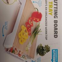 Tagliere in legno 2 in 1 nuovo