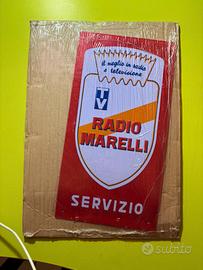 Targa pubblicitaria RADIO MARELLI