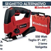 Seghetto alternativo EINHELL con valigetta 3 lame