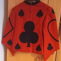 Vestito di carnevale  carte da gioco