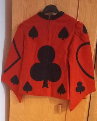 Vestito di carnevale  carte da gioco