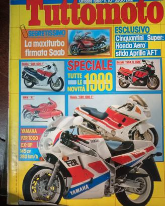 Rivista TUTTOMOTO numero 10 del 1988