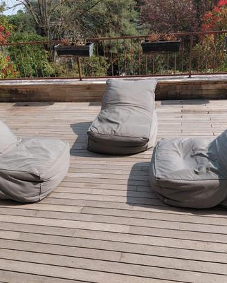 Nr 3 pouf modello souk seat della Suniture outdoor
