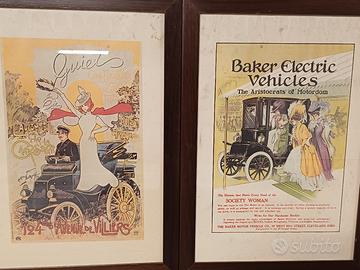 Stampe incorniciate stile Liberty