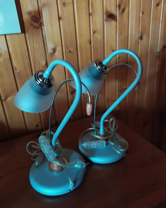 Coppia di lampade x camera
