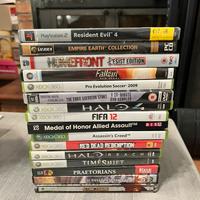 Mix giochi pc e xbox 360