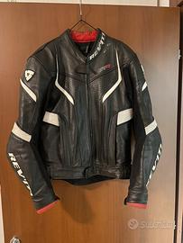 Giacca moto in pelle REV’IT! GTR TG48