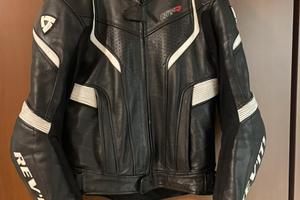 Giacca moto in pelle REV’IT! GTR TG48