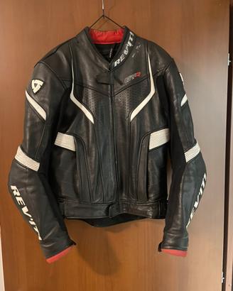 Giacca moto in pelle REV’IT! GTR TG48