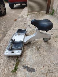 seggiolino ergonomico per piastrellista 