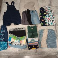 lotto vestiti bimbo 9 - 12 mesi