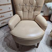 Poltrona elegante con strass