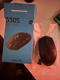 Logitech G305 con Drevo calibur v2