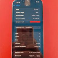 iPhone 13 Pro 128GB Grafite – Perfette condizioni