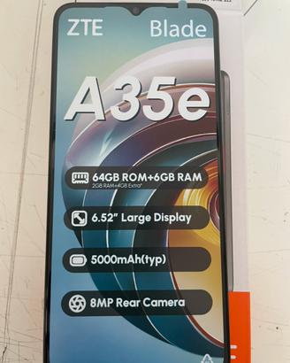 Smartphone ZTE Blade A35E Nuovo – Dual SIM,Android