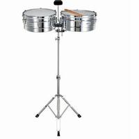 Coppia di Timbales Millennium 14" e 15" + cowbell