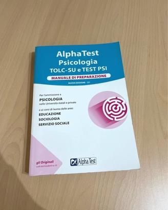 Alpha test Psicologia