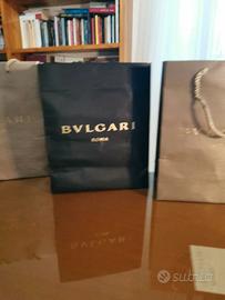 3 borse carta Bulgari