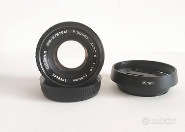 Obiettivo Zuiko 50mm f1,8