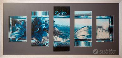 Quadro in diamond painting 5D