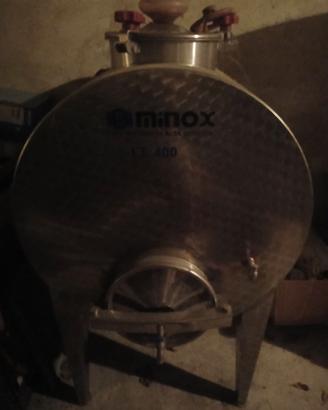 Botte in acciaio inox 400 litri