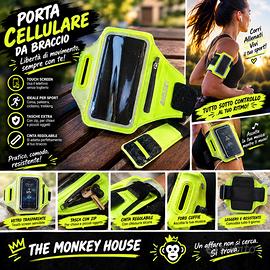 Porta cellulare sportivo da braccio