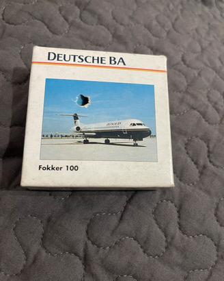 Mini aereo 1:500 fokker 100