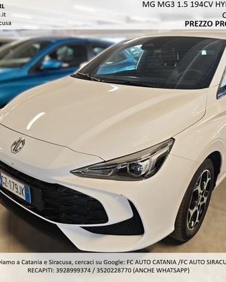 Mg MG3 1.5 HYBRID+ LUXURY 2025