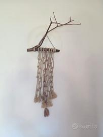 Arazzo da parete macrame Minimalista Rustico Boho