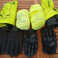 Antipioggia per moto, guanti