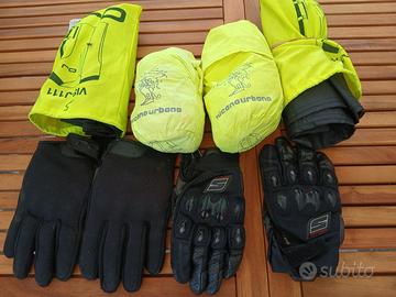 Antipioggia per moto, guanti