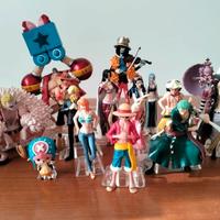 Statuette da collezione one piece 