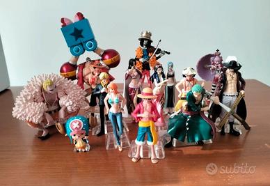 Statuette da collezione one piece 