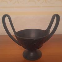 kantharos etrusco in bucchero vaso