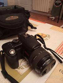 Panasonic Lumix DMC-FZ50 + grandangolo 0.45x + bor